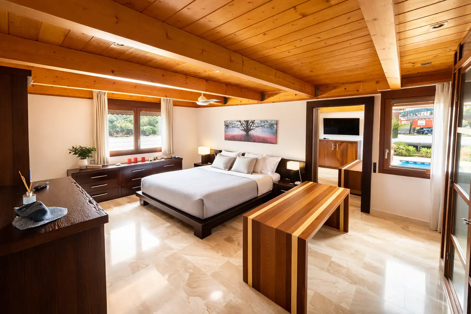 Chalet Encanto - Habitacion Principal Abajo Con Baño